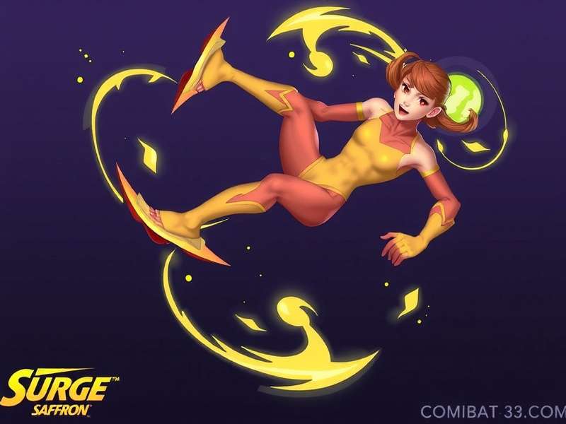 Surge Saffron Flash Combat System